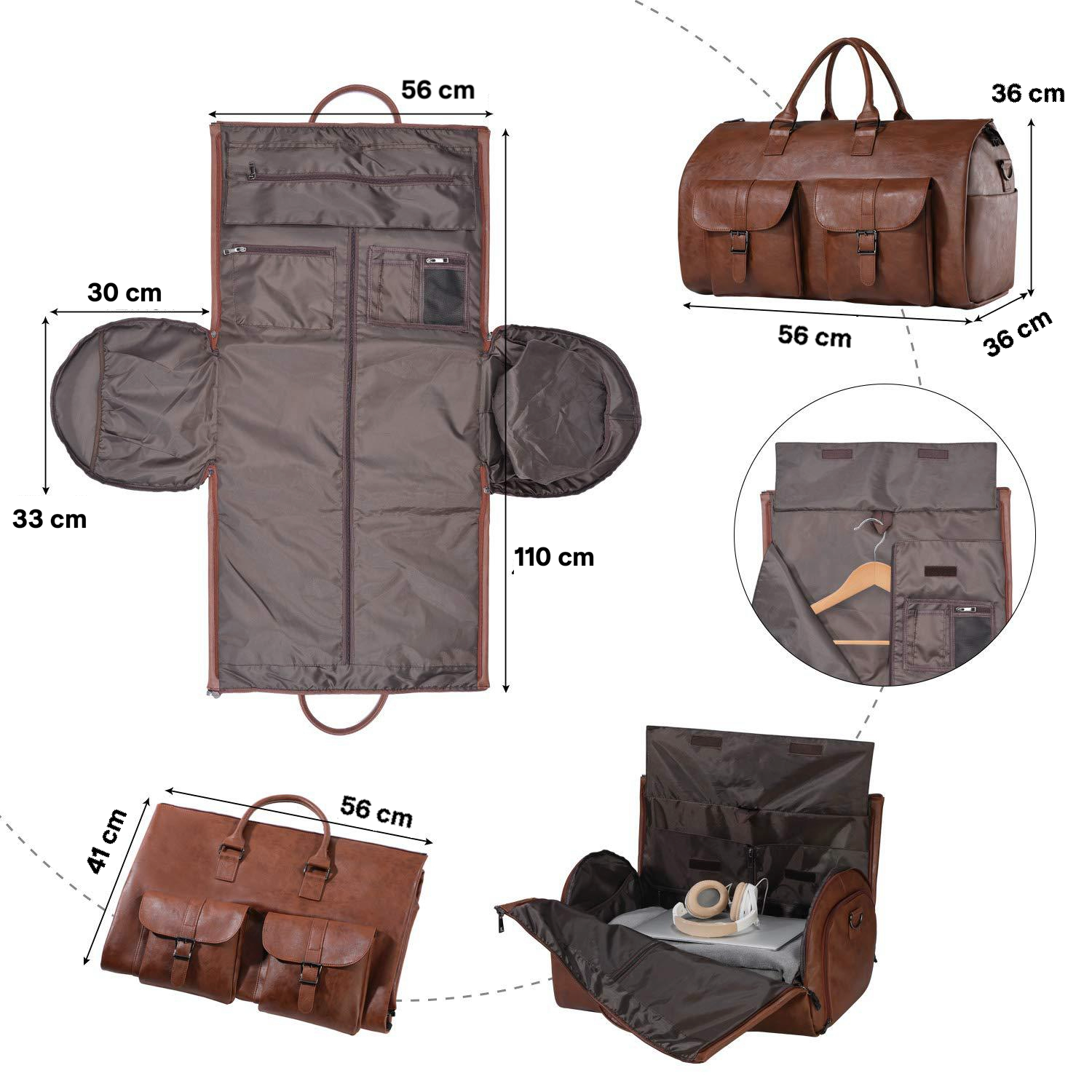 Feelwonder® Faltbare Reisetasche